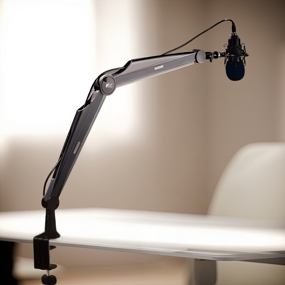 Supporto per microfono 3/8" e 5/8" NanoRS, 1 kg max, RS422