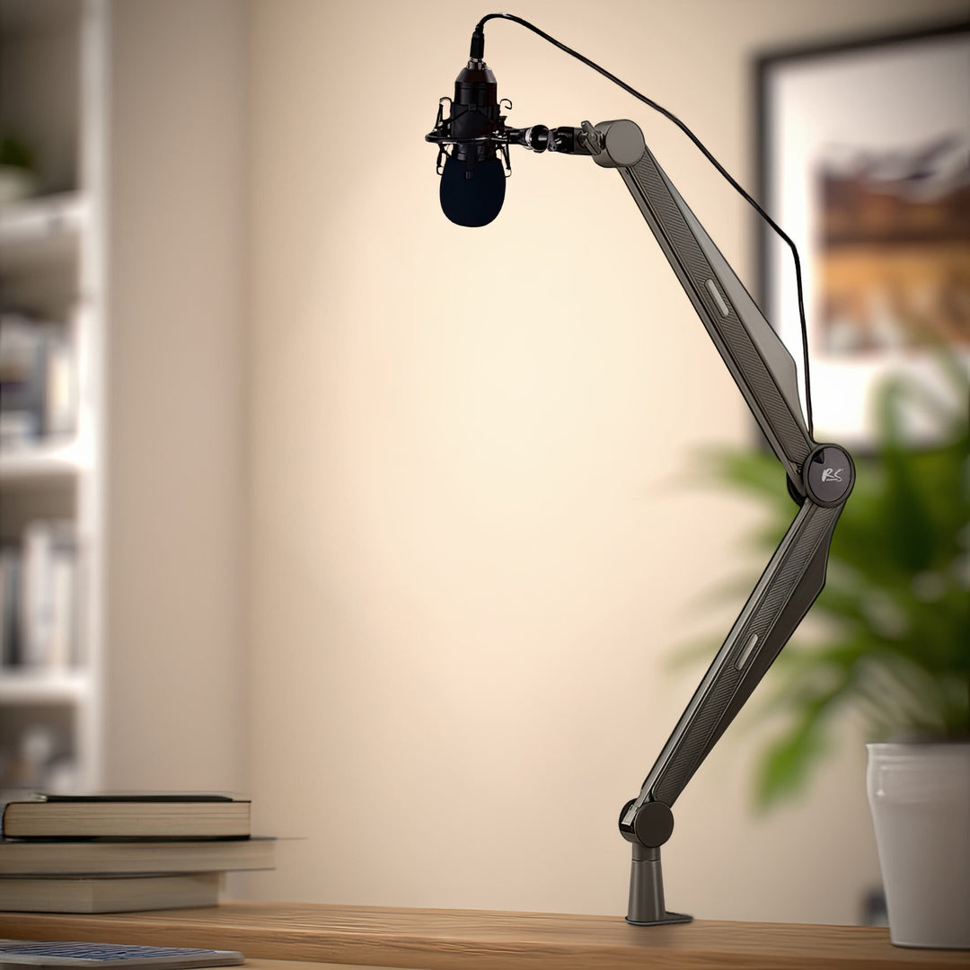 Supporto per microfono 3/8" e 5/8" NanoRS, 1 kg max, RS422