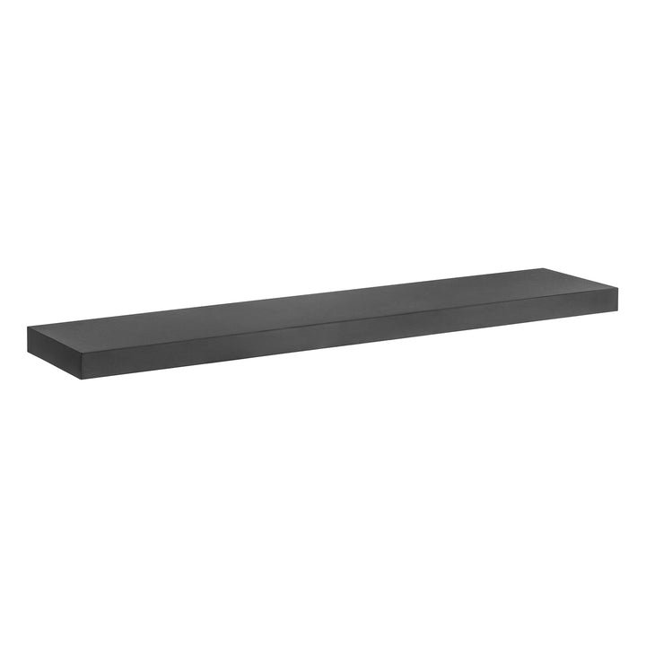 Maclean MC-330  Scaffale universale a parete 90x20 cm nero, max 5 kg, MC-330
