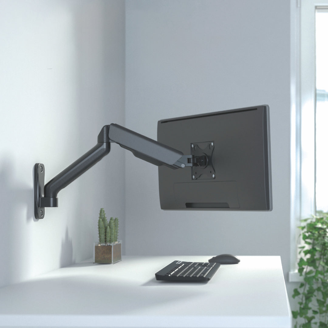Supporto a parete per monitor a doppio braccio Maclean, 17-32", 9 kg max, MC-332