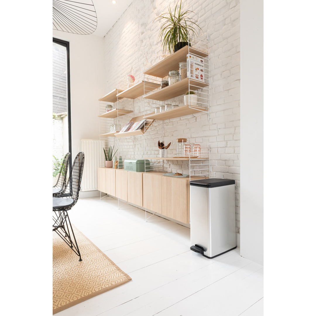 Cestino Curver, Pattumiera con pedale, capacità 40l, Slim Bin