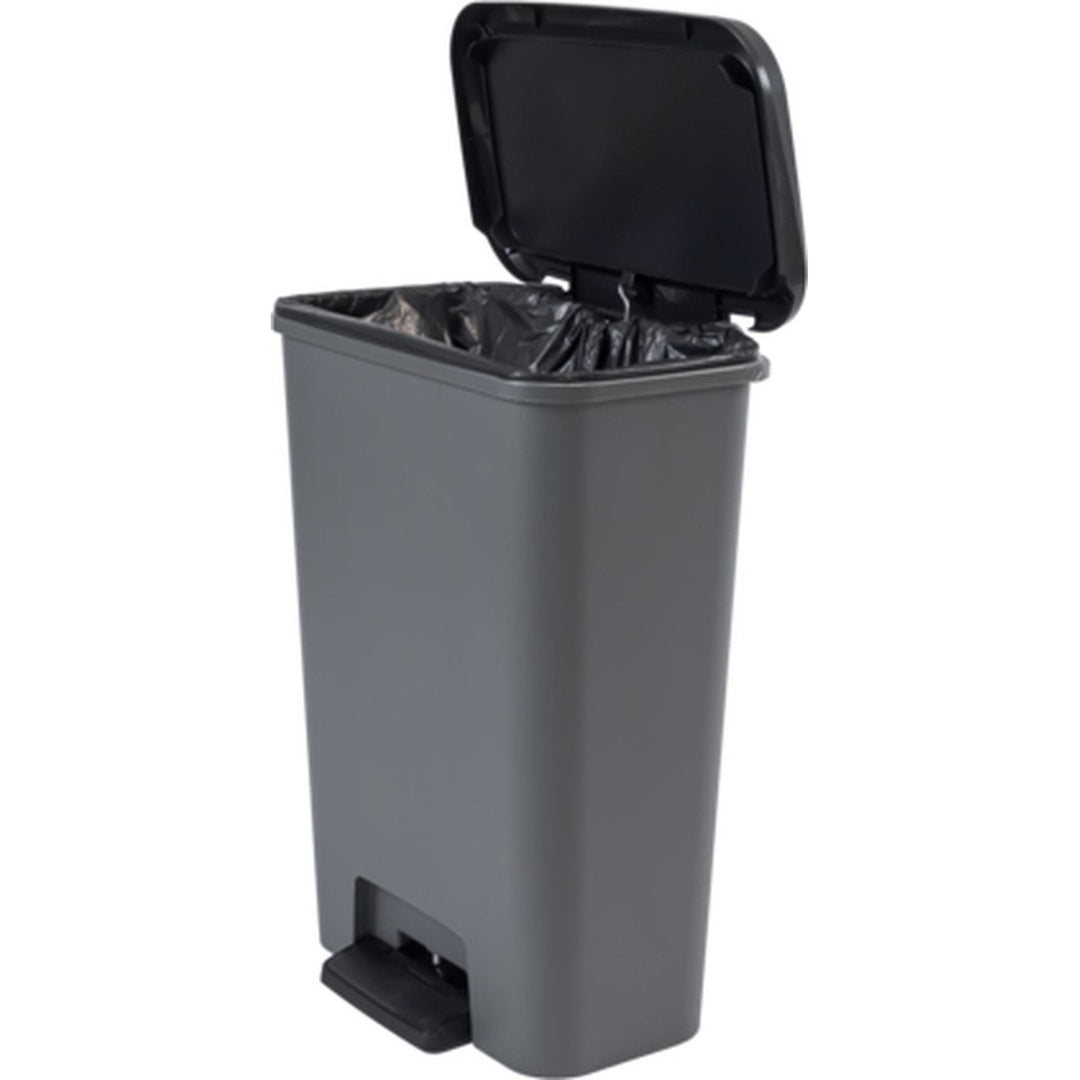 Cestino Curver Compatta con pedale, capacità 50l, colore grigio