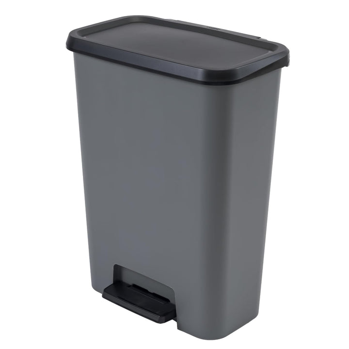 Cestino Curver, con pedale, capacità 2x23 l, Compatta Duo