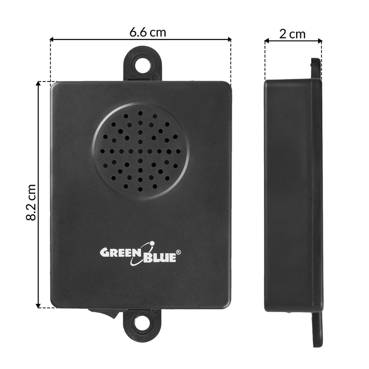 GreenBlue GB730 deterrente ad ultrasuoni per roditori, martore, da auto 45m2