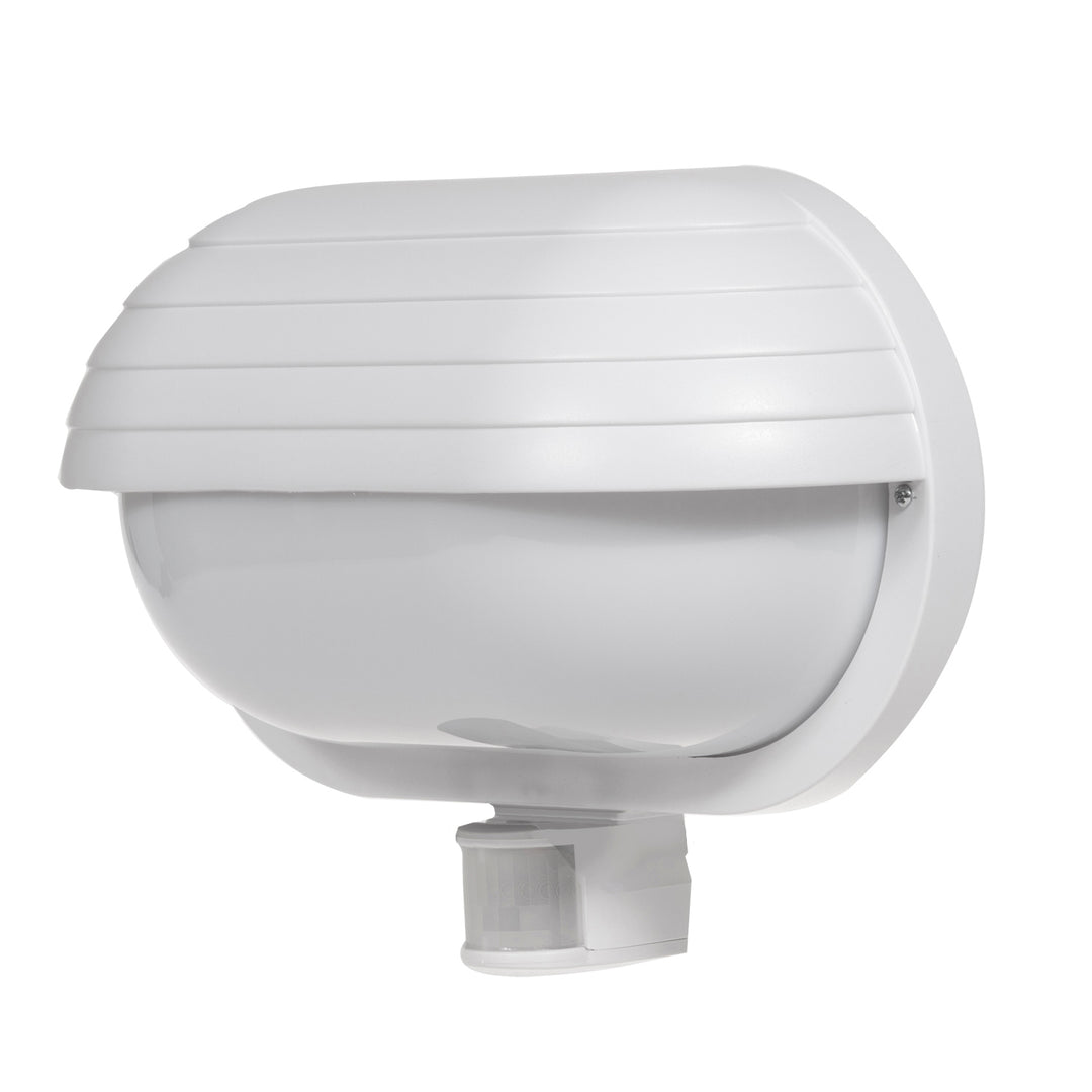 Apparecchio a parete Maclean, con sensore PIR, max. 60W, 180°, MCE33 W + LED 6W