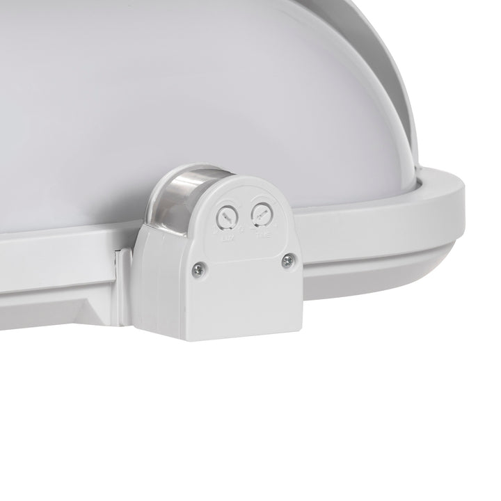 Apparecchio a parete Maclean, con sensore PIR, max. 60W, 180°, MCE33 W + LED 11W