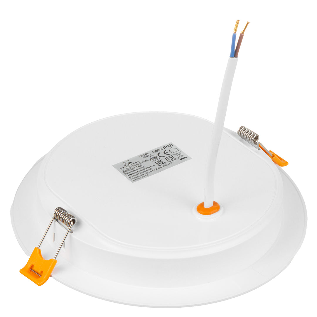 5x Pannello a soffitto Maclean LED, montaggio a incasso SLIM, 18W, bianco neutro 4000K, 170*26mm, 1900 lm, MCE372 R