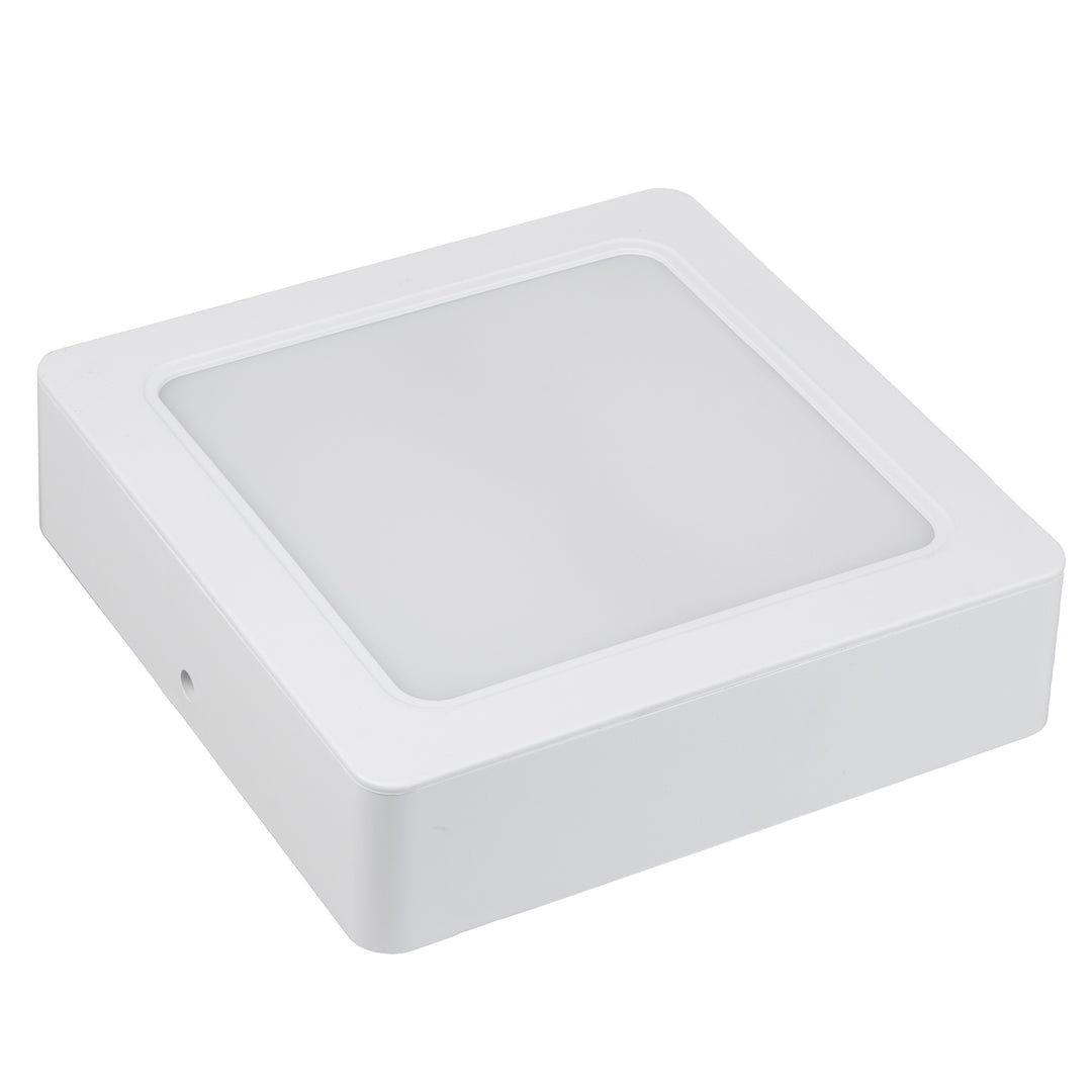 5x Pannello a soffitto Maclean LED, montaggio a incasso SLIM, 18W, bianco neutro 4000K, 170*170*26mm, 1800lm, MCE374 S + adattatore per superficie MCE379 S