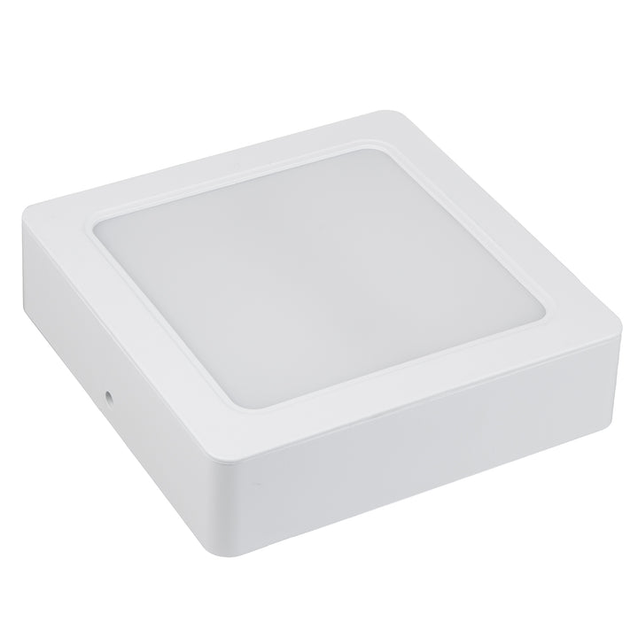 5x Pannello a soffitto Maclean LED, montaggio a incasso SLIM, 18W, bianco neutro 4000K, 170*170*26mm, 1800lm, MCE374 S + adattatore per superficie MCE379 S