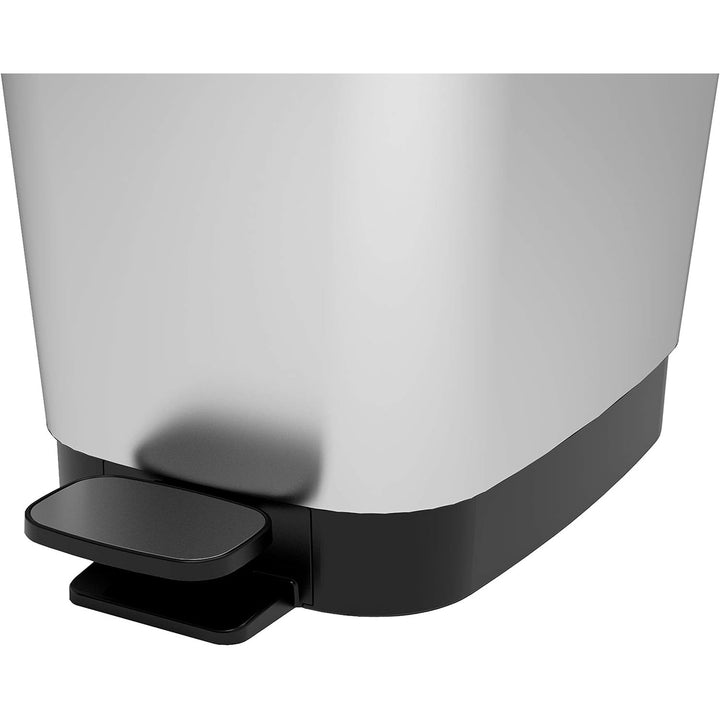 Cestino Kis Chic , con pedale, guarnizione in gomma, metallizzato, 50 litri,