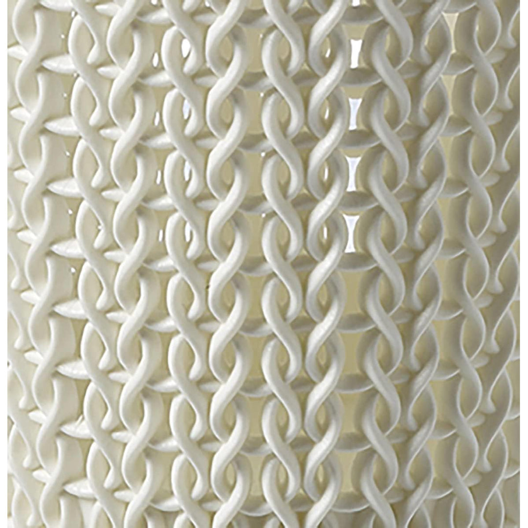 Cesto per biancheria Curver, 2 manici, 40l, crema, Knit