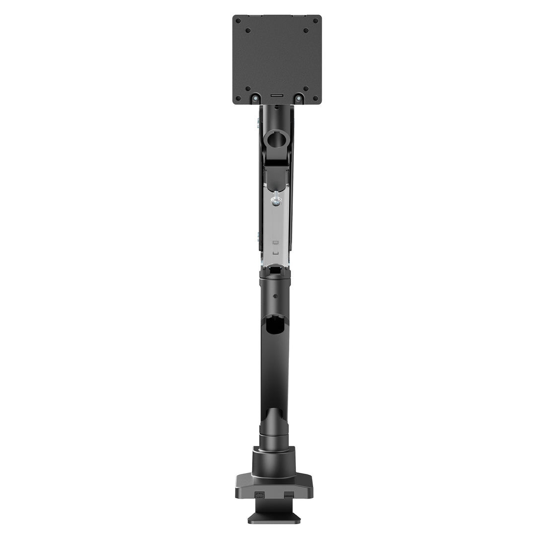 Maclean MC-968 supporto per monitor a doppio braccio con molla a gas 17-57 pollici 27kg