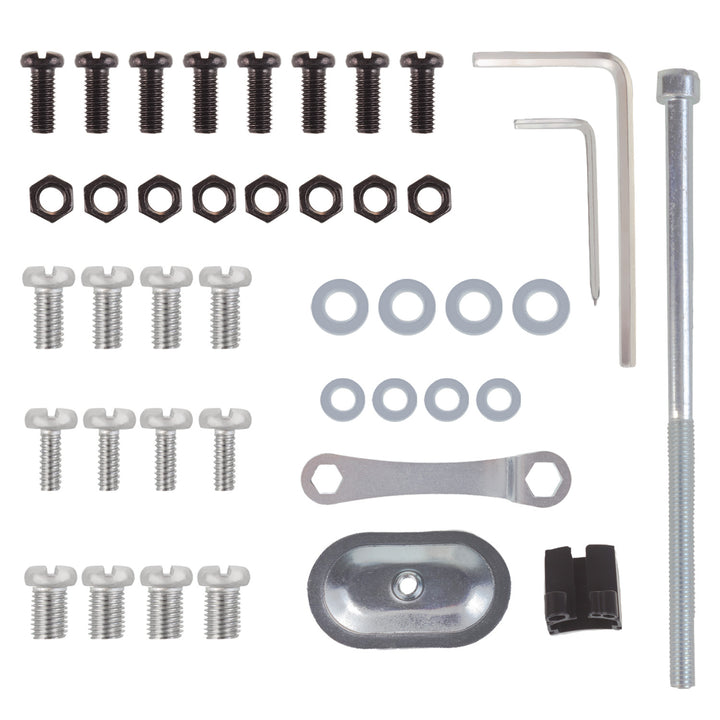 Maclean MC-968 supporto per monitor a doppio braccio con molla a gas 17-57 pollici 27kg