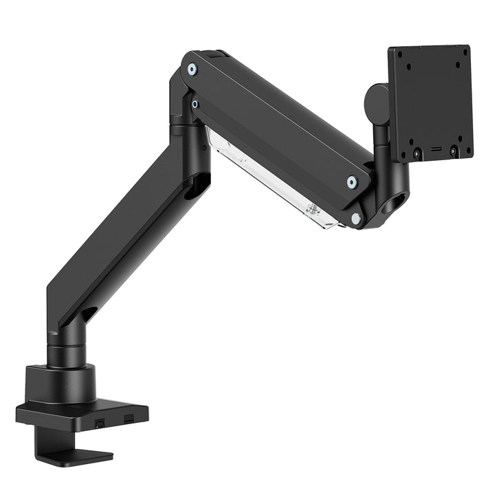 Maclean MC-968 supporto per monitor a doppio braccio con molla a gas 17-57 pollici 27kg
