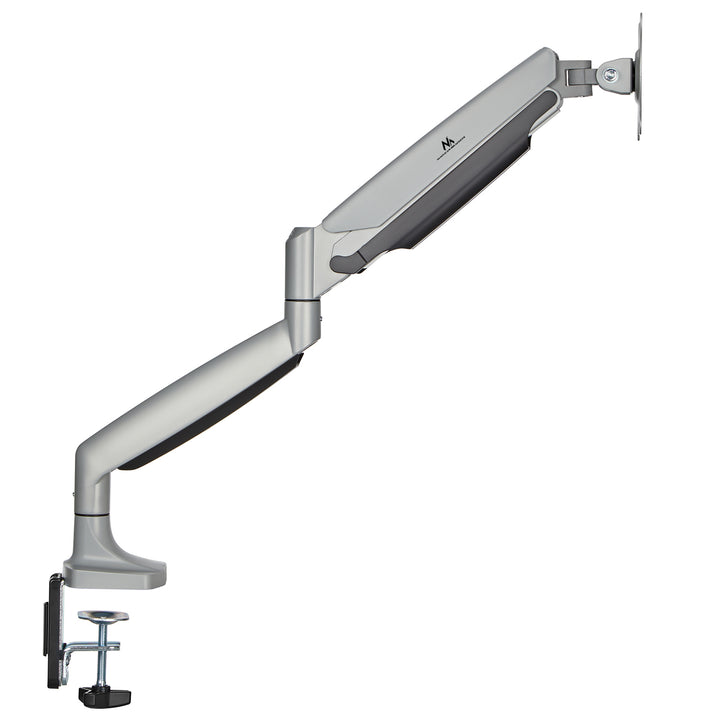 Supporto per monitor Maclean, doppio braccio, con molla a gas, 17"-45", 16 kg, MC-969