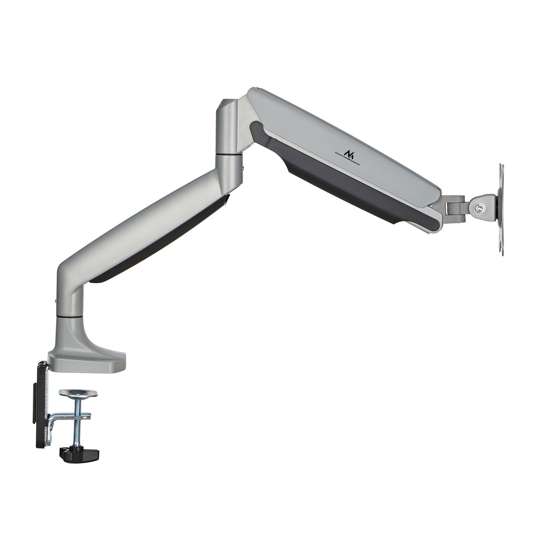 Supporto per monitor Maclean, doppio braccio, con molla a gas, 17"-45", 16 kg, MC-969