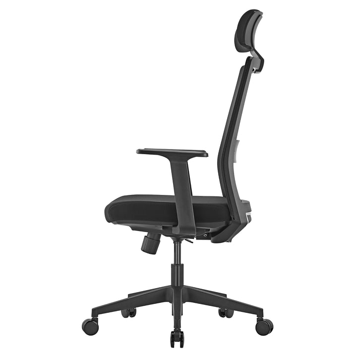 Sedia da ufficio ergonomica premium con schienale alto Ergo Office, max 150 kg, ER-425