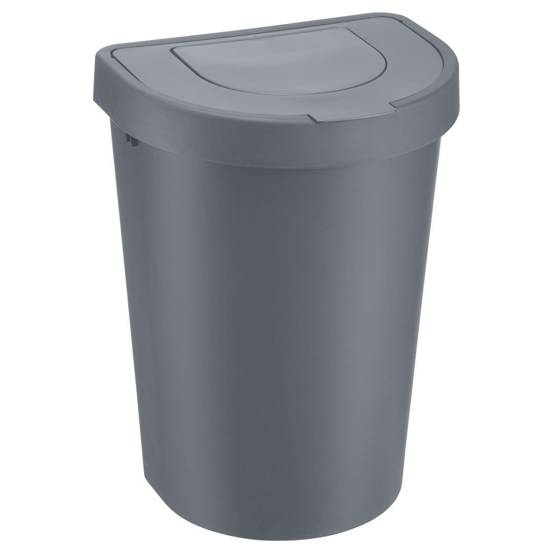 Cestino Plast Team, coperchio incernierato, grigio, 25 l, Seattle Swing