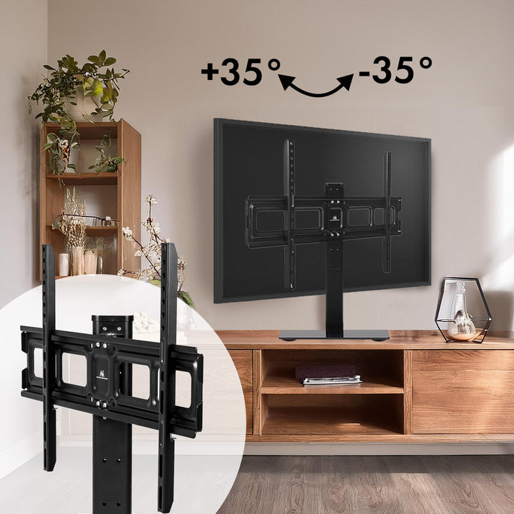 Supporto TV universale Maclean per mobile RTV supporto max 40kg max VESA 600x400 per TV 32-75" MC-386