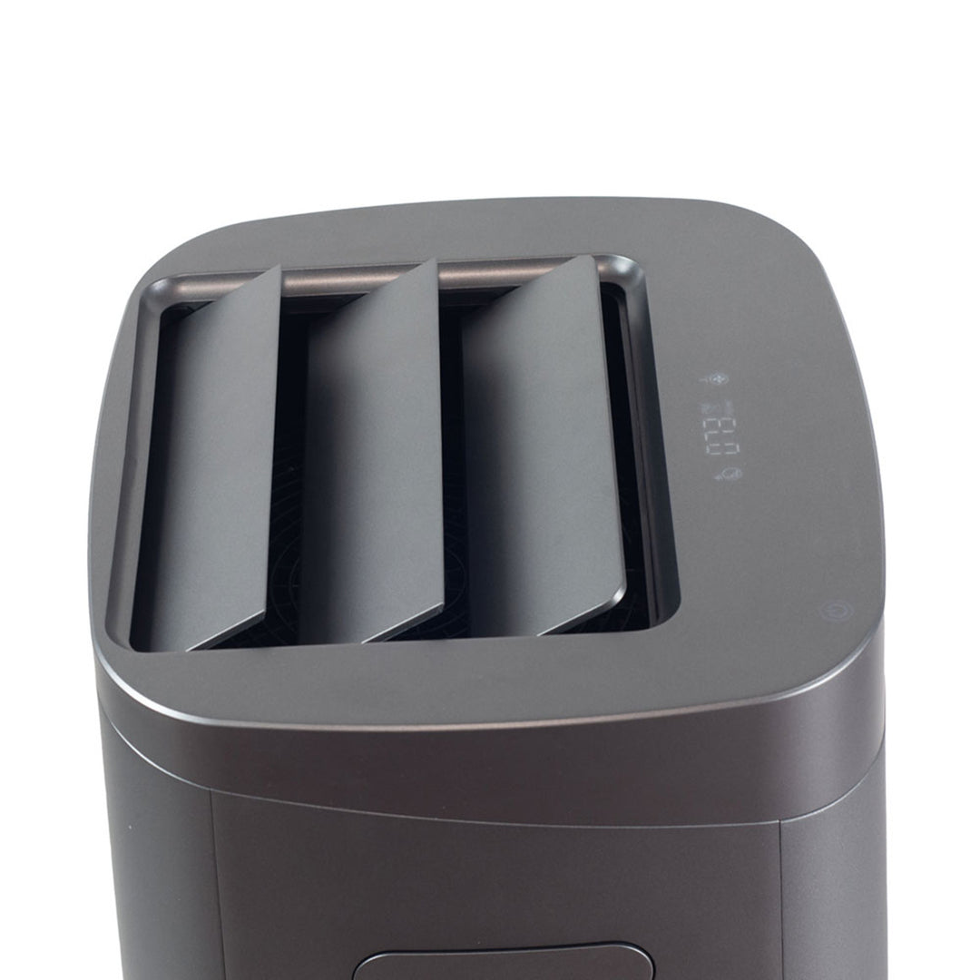 Air Essence Eco Plasma Purificatore d'aria, filtro al grafene, 60m2, filtro ESP, sterilizzatore UVC, grigio