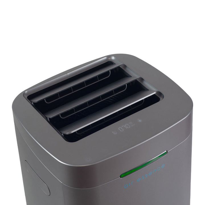 Air Essence Eco Plasma Purificatore d'aria, filtro al grafene, 60m2, filtro ESP, sterilizzatore UVC, grigio