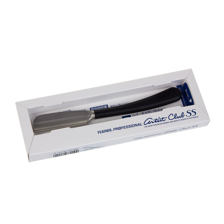 Rasoio a piuma, lama di rasoio, stile giapponese, Professional Artist Club Black