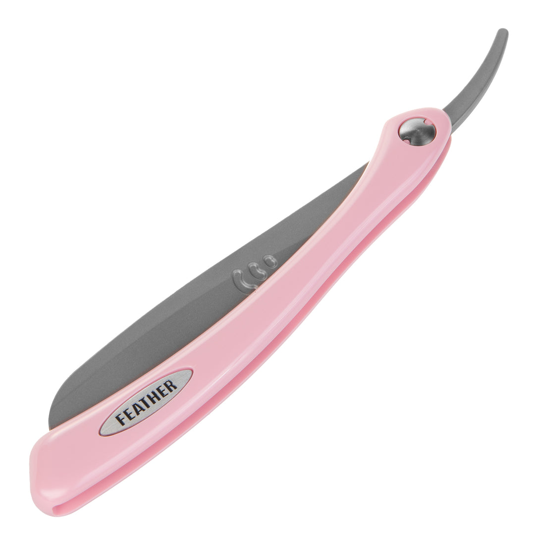 Rasoio a piuma, lametta, manico rosa, Professional Artist Club ACSR-RP