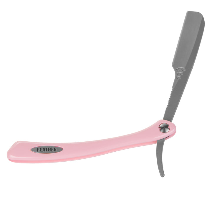Rasoio a piuma, lametta, manico rosa, Professional Artist Club ACSR-RP
