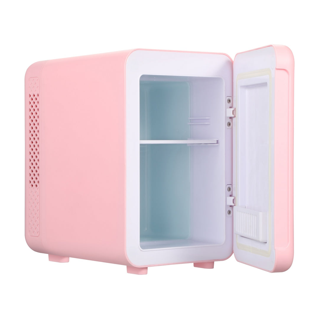 Frigorifero portatile Adler, raffreddamento e riscaldamento, per casa e auto, 4L, rosa, AD 8084