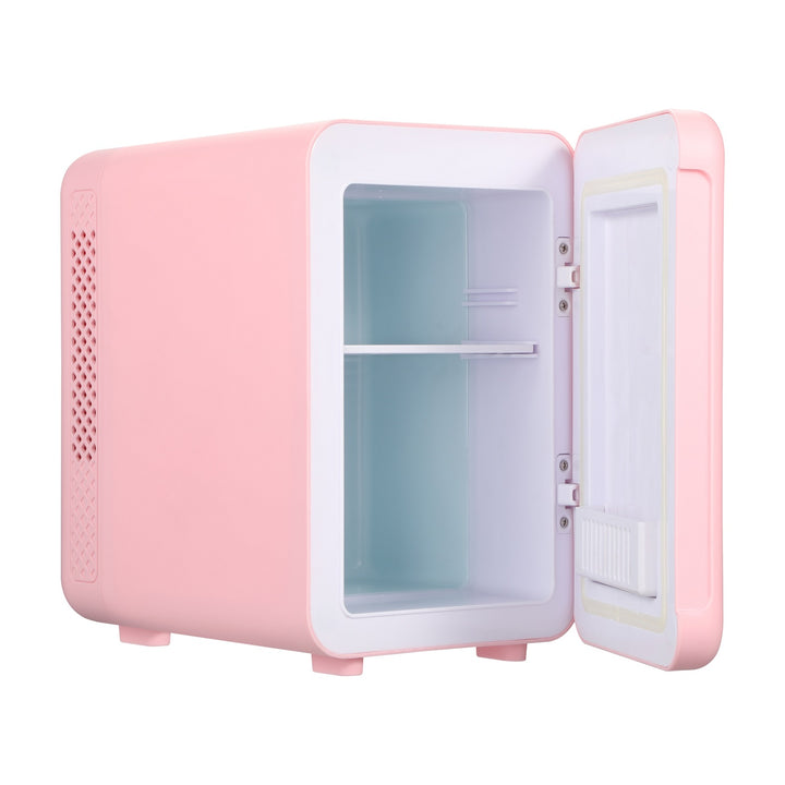 Frigorifero portatile Adler, raffreddamento e riscaldamento, per casa e auto, 4L, rosa, AD 8084