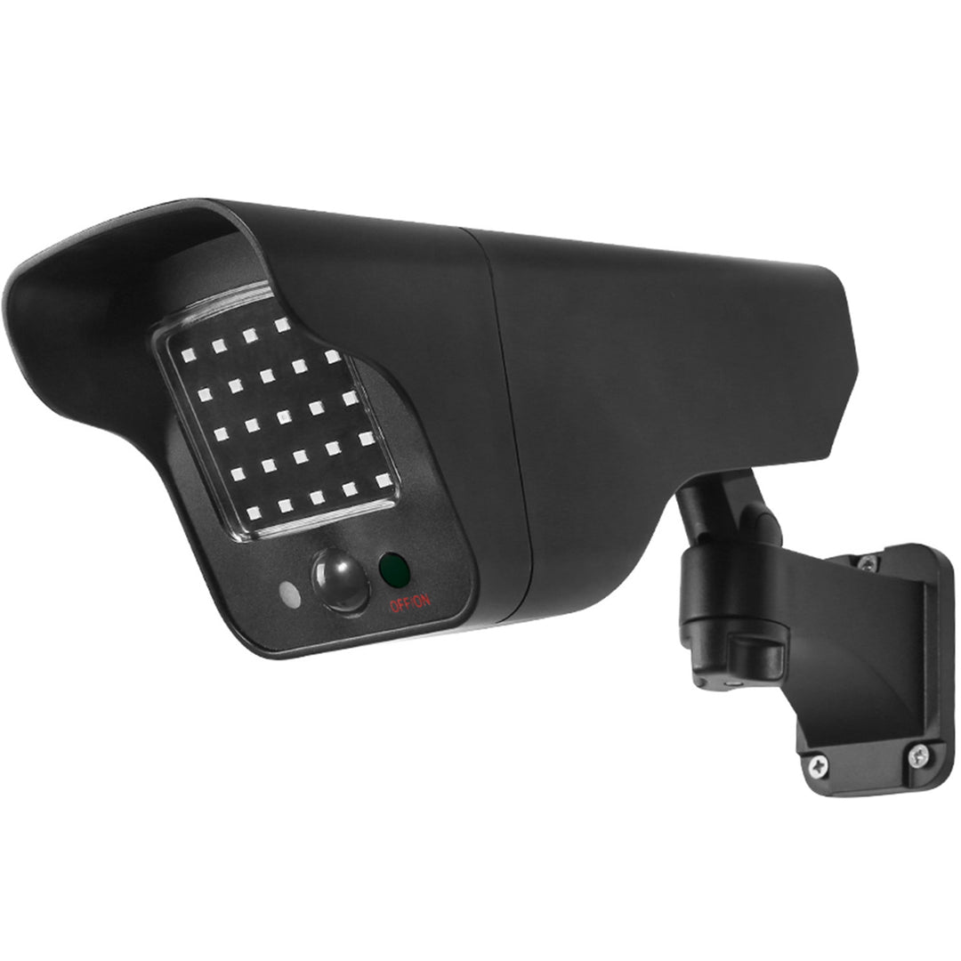 Telecamera dummy SOL1803S solare lampeggiante LED rilevatore di movimento LED illuminazione adesivi gratuiti