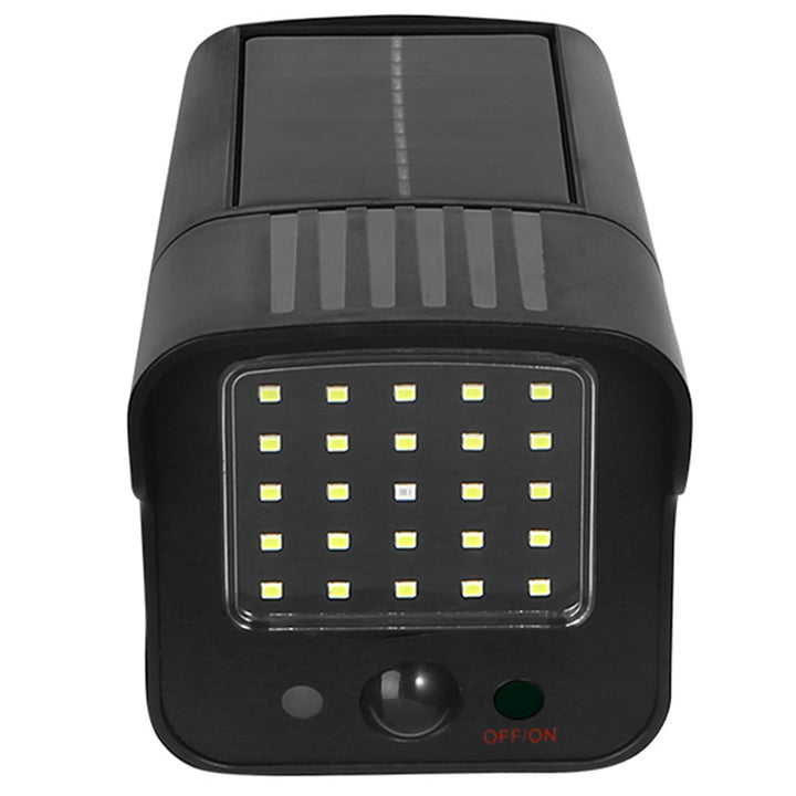 Telecamera dummy SOL1803S solare lampeggiante LED rilevatore di movimento LED illuminazione adesivi gratuiti