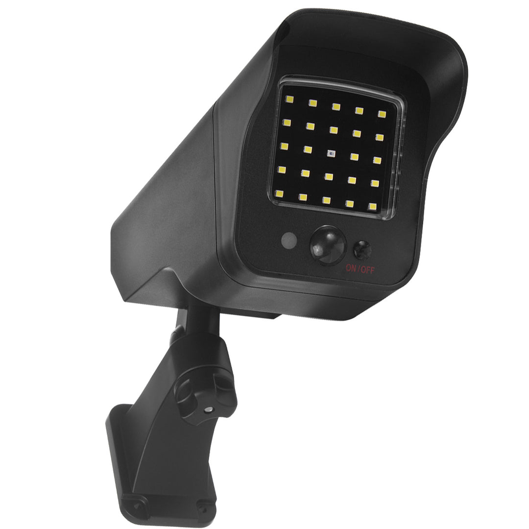 Telecamera dummy SOL1803S solare lampeggiante LED rilevatore di movimento LED illuminazione adesivi gratuiti