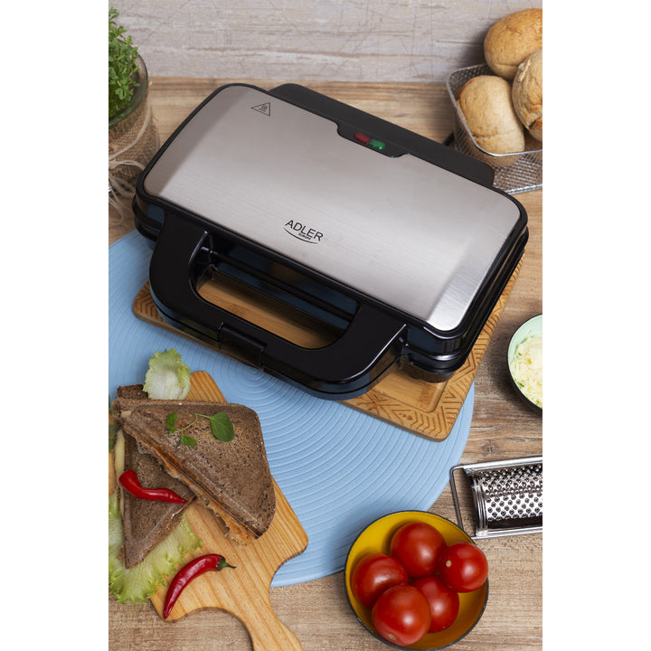 Tostapane Adler, taglia XXL, max. 1300W, AD 3043, con Termostato