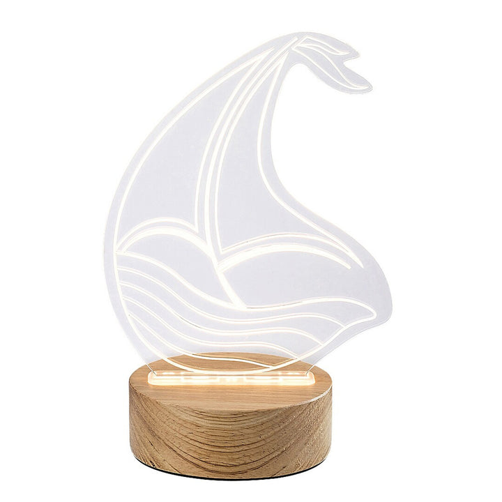 Lampada Rabalux, decorativa, LED, 2W, Barca a vela, Akali