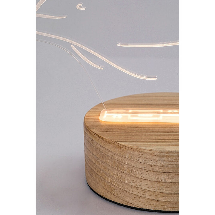 Lampada Rabalux, decorativa, LED, 2W, Delfino, Akali