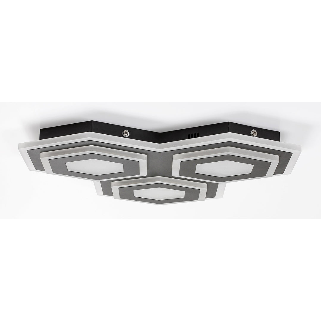 Lampada Rabalux, Lampada do soffitto, 72W, colore caldo e freddo, telecomando, Bitsi