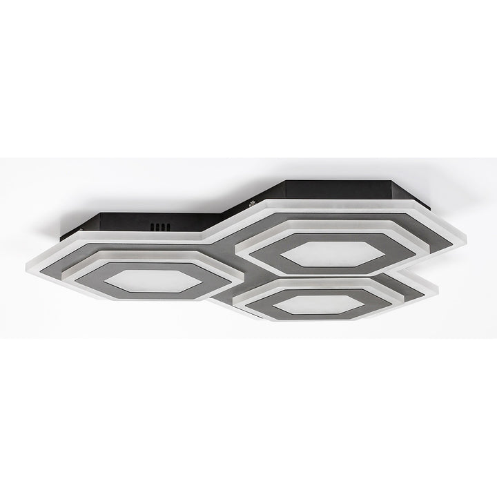 Lampada Rabalux, Lampada do soffitto, 72W, colore caldo e freddo, telecomando, Bitsi