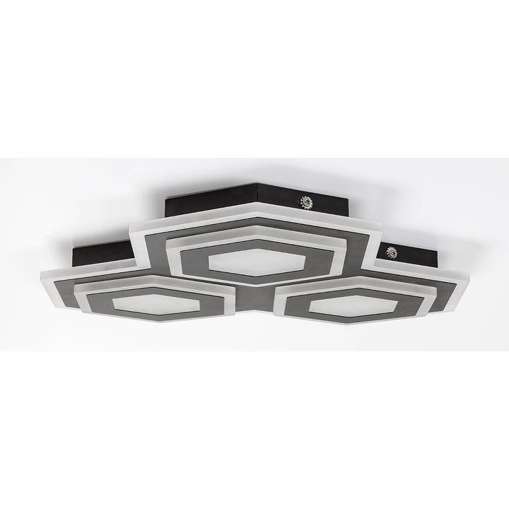 Lampada Rabalux, Lampada do soffitto, 72W, colore caldo e freddo, telecomando, Bitsi