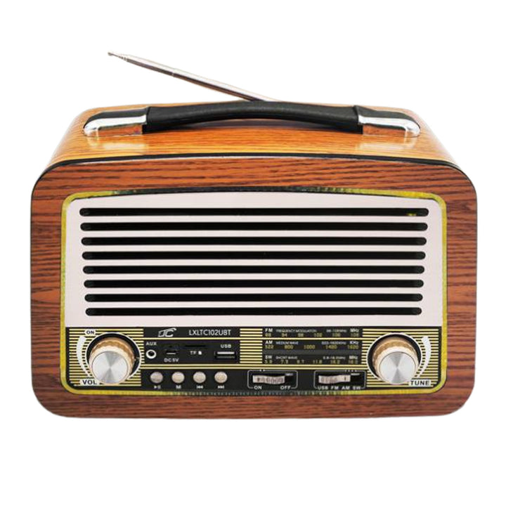 Radio portatile LTC, antenna telescopica, Bluetooth, FM/AM/SW, Olza Retro