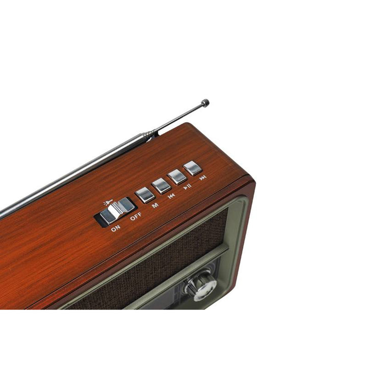 Radio portatile LTC NETTA, Bluetooth, FM/AM/SW, USB, pannello solare, LXLTC103UBT