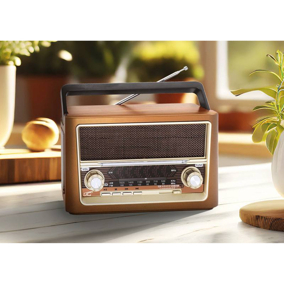 Radio portatile LTC, Bluetooth, FM/AM/SW, USB, LXLTC118UBT