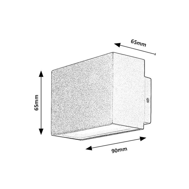 Rabalux, Lampada da parete, per esterni, LED, 7W, IP54, Mataro