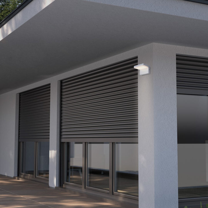 Rabalux, Lampada da parete, per esterni, LED, 10W, IP54, bianco, Zaragoza