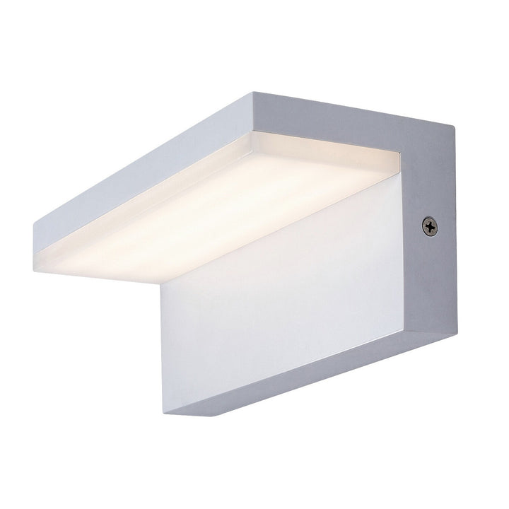 Rabalux, Lampada da parete, per esterni, LED, 10W, IP54, bianco, Zaragoza