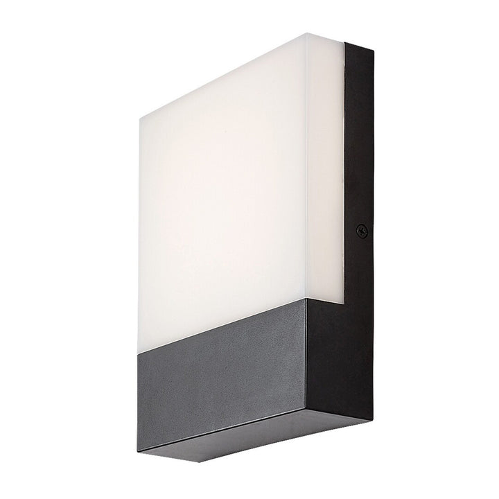 Lampada Rabalux, da esterno, a parete, LED 10W, IP44, nero, Gimone