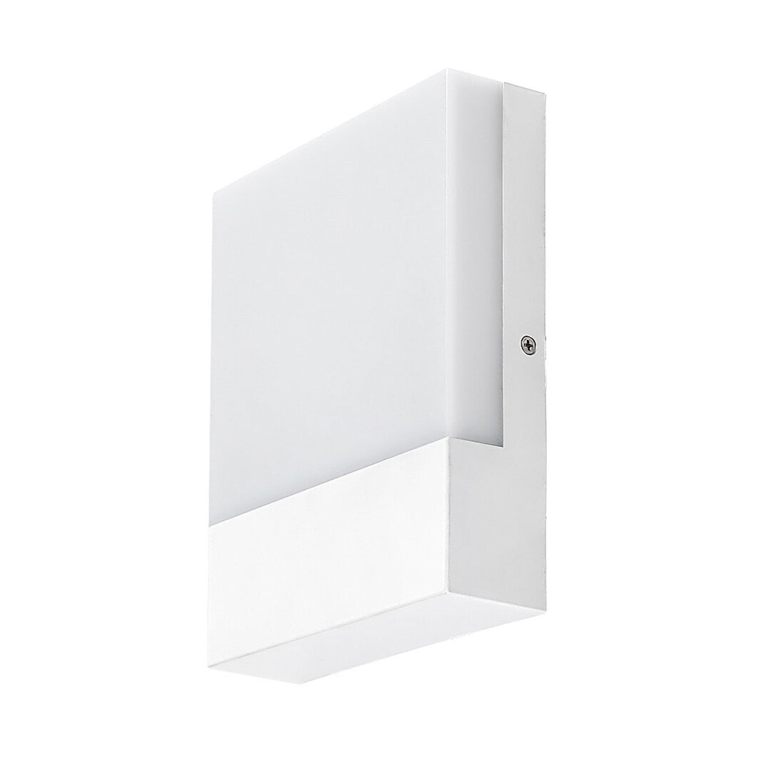 Lampada Rabalux, da esterno, a parete, LED 10W, IP44, bianco, Gimone