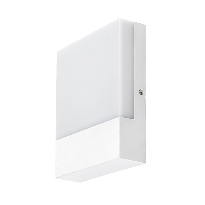 Lampada Rabalux, da esterno, a parete, LED 10W, IP44, bianco, Gimone