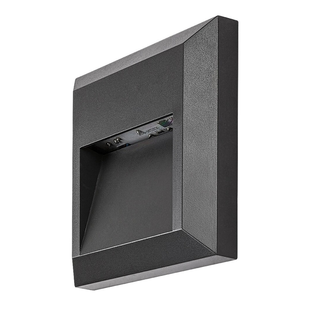 Rabalux, lampada da parete, esterno, LED 4W, antracite, Trento