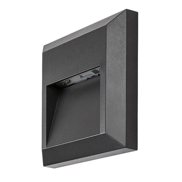 Rabalux, lampada da parete, esterno, LED 4W, antracite, Trento
